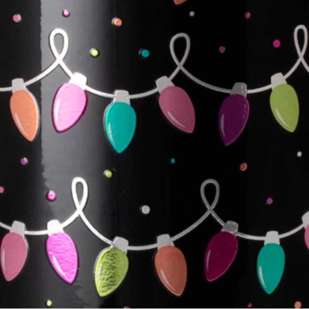 Swig Black & Pink Holiday Light Travel Mug with Handle - Picture 3 of 4